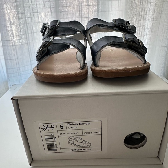 Freshly Picked Toddlers Maritime Delray Sandals NWT - Picture 3 of 5